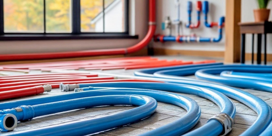 Водяной тёплый пол: какую трубу выбрать?