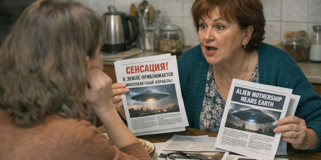 Свекровь сошла с ума. Пугает мою дочь инопланетянами.