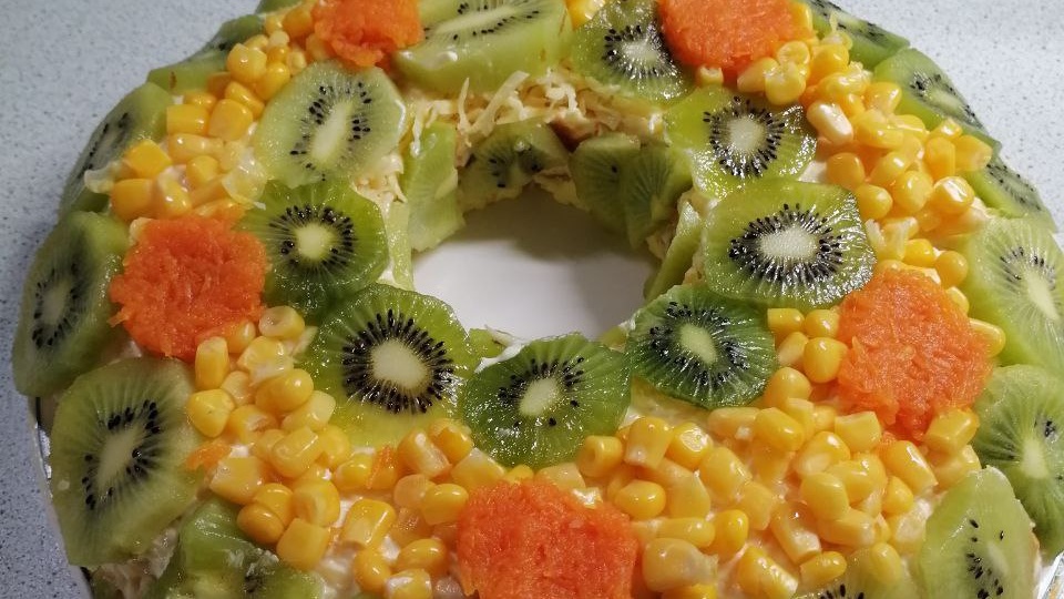 Салат "Весёлый маскарад" Пошаговый рецепт с фото