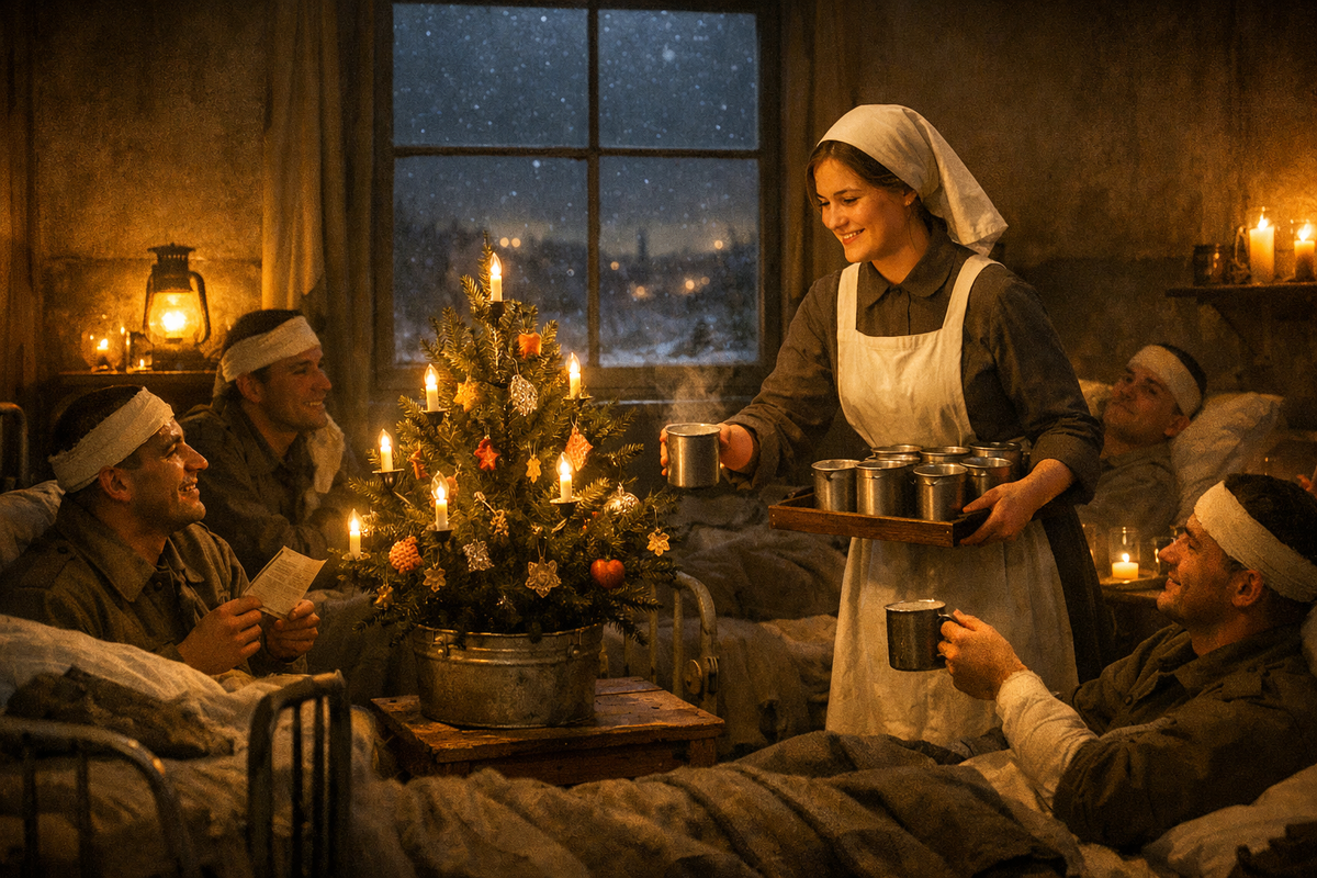 Праздник среди бинтов: рождественские истории с фронта 