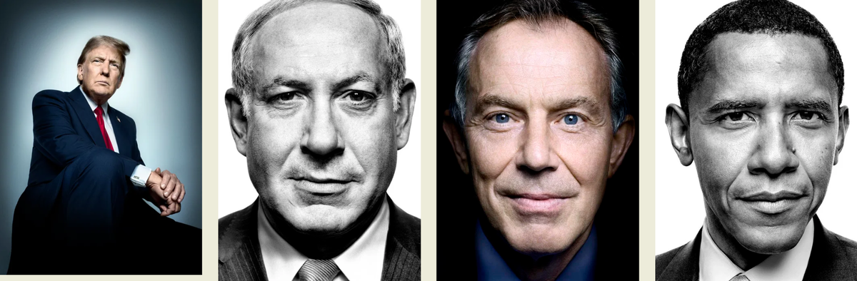 От его портфолио на официальном сайте, с десятками снимков мировых политиков, рябит в глазах