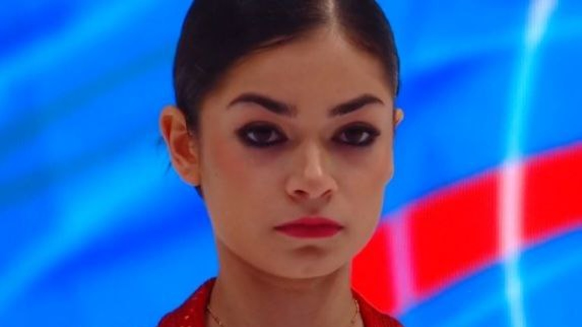    Аделия Петросян. Фото: стоп-кадр прямого эфира «Первого канала»