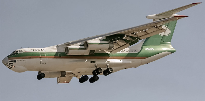 Ил-76ТД с регистрацией EP-GOL