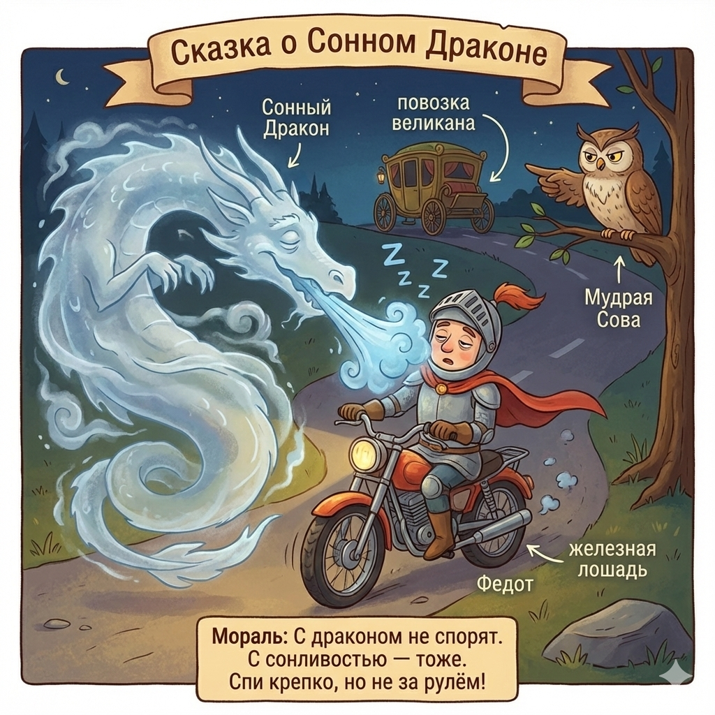 Сказка о Сонном Драконе