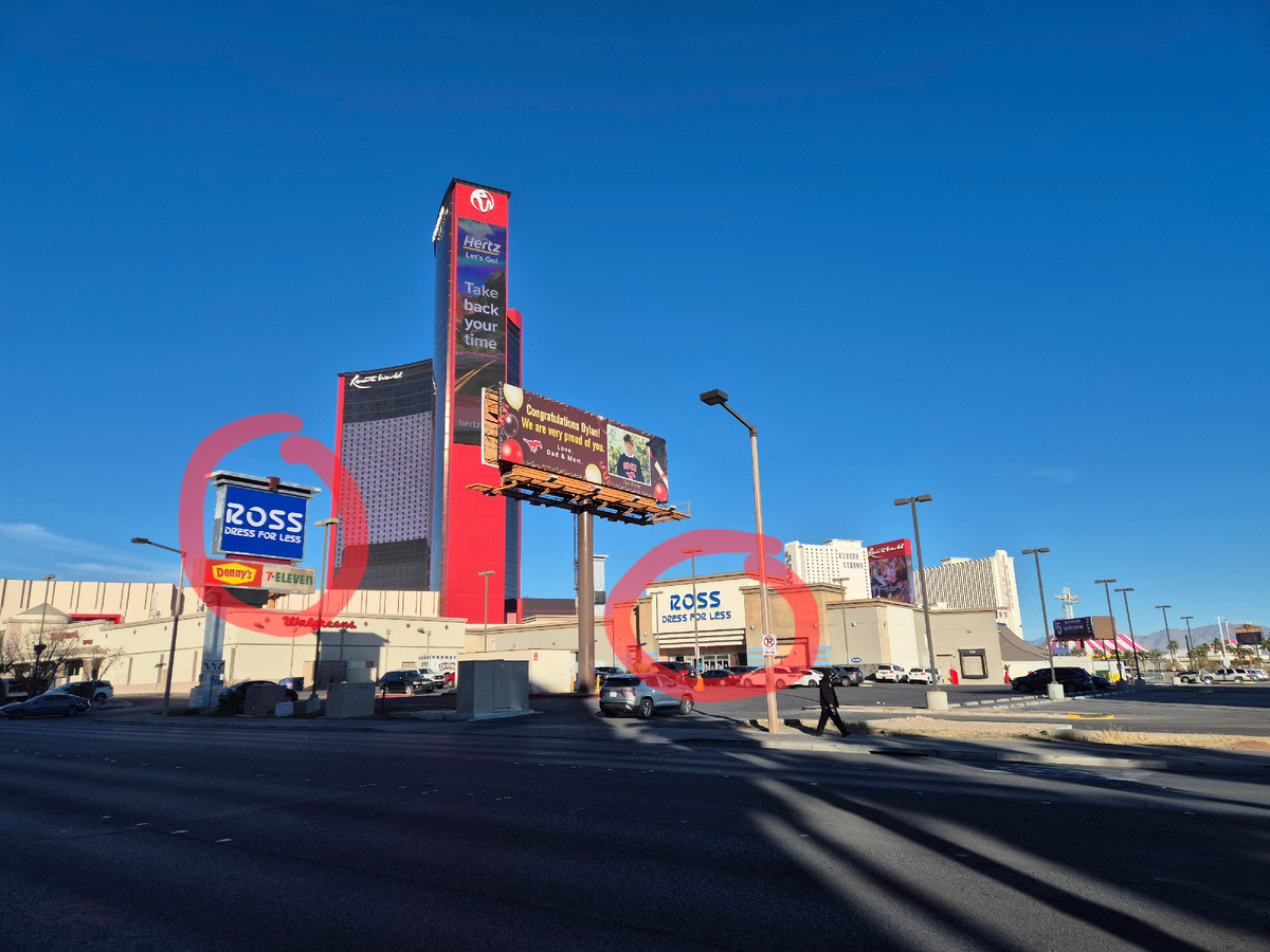 рекламу эту мы и не заметили. Лас-Вегас 