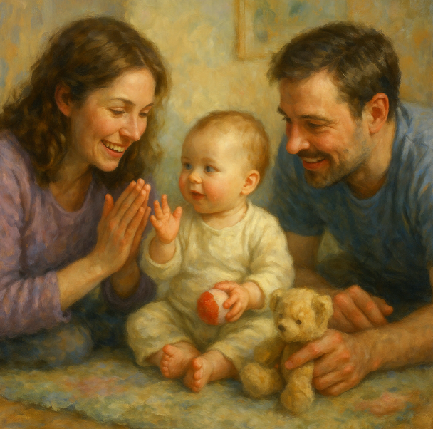 Игры для стимуляции речи у малышей