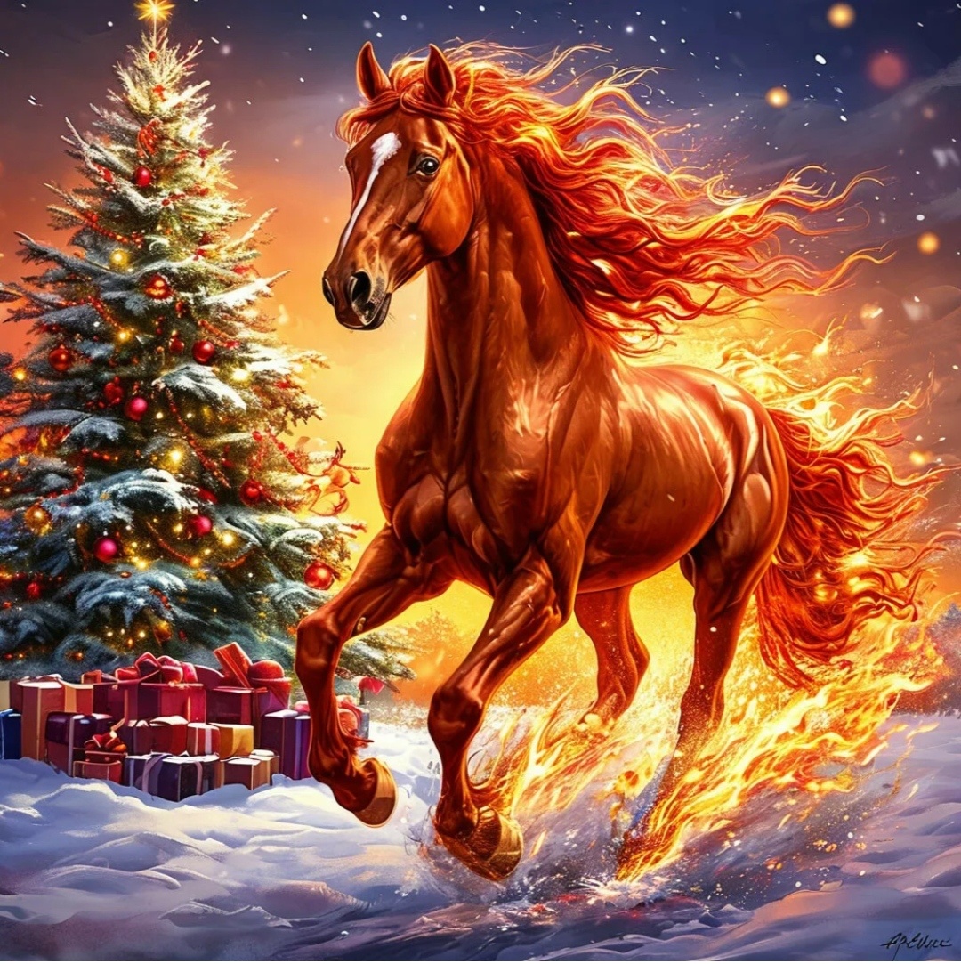 2026 год - по восточному календарю год Красной Огненной Лошади наступает 17 февраля