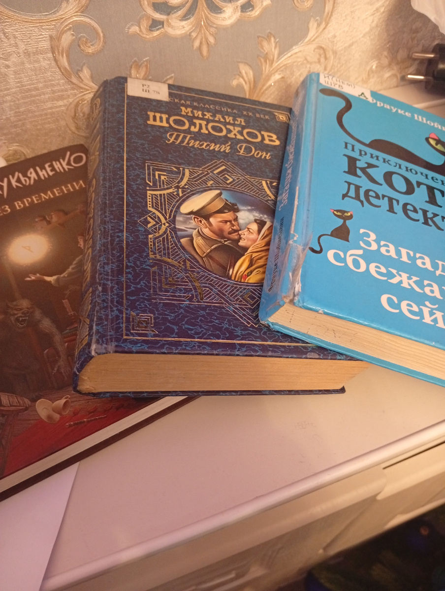 А в нашей семье книжные предпочтения очень разные. 