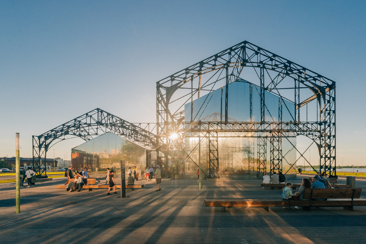 Пакгаузы на Стрелке. Нижний Новгород. Фото: "Центр 800"