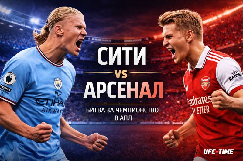 Арсенал против Манчестер Сити за титул