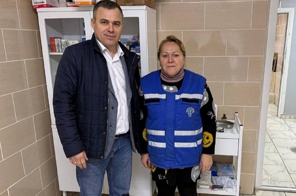    Вопрос повышения качества медпомощи в местном пункте скорой помощи находится на личном контроле министра здравоохранения ДНР. Фото: t.me/masnikovk