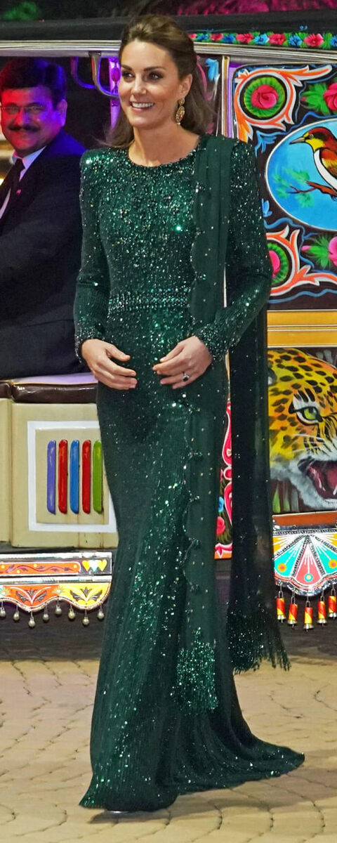 Герцогиня Кембриджская Кэтрин с официальным королевским визитом в Пакистане, 2019 год