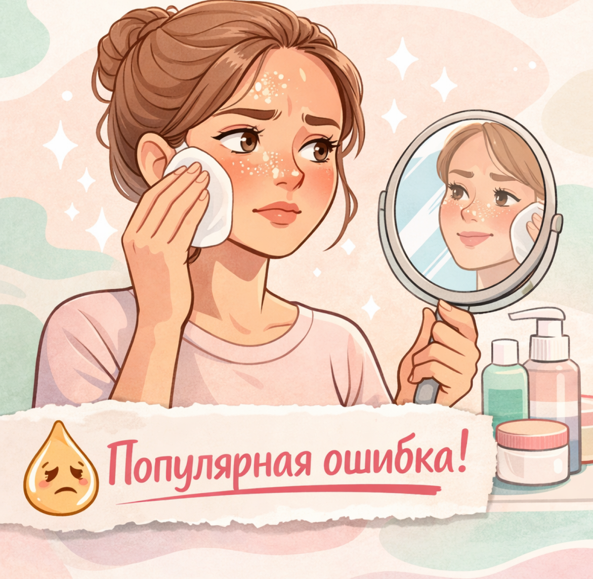 Почему кожа жирная, даже если я её «хорошо очищаю»