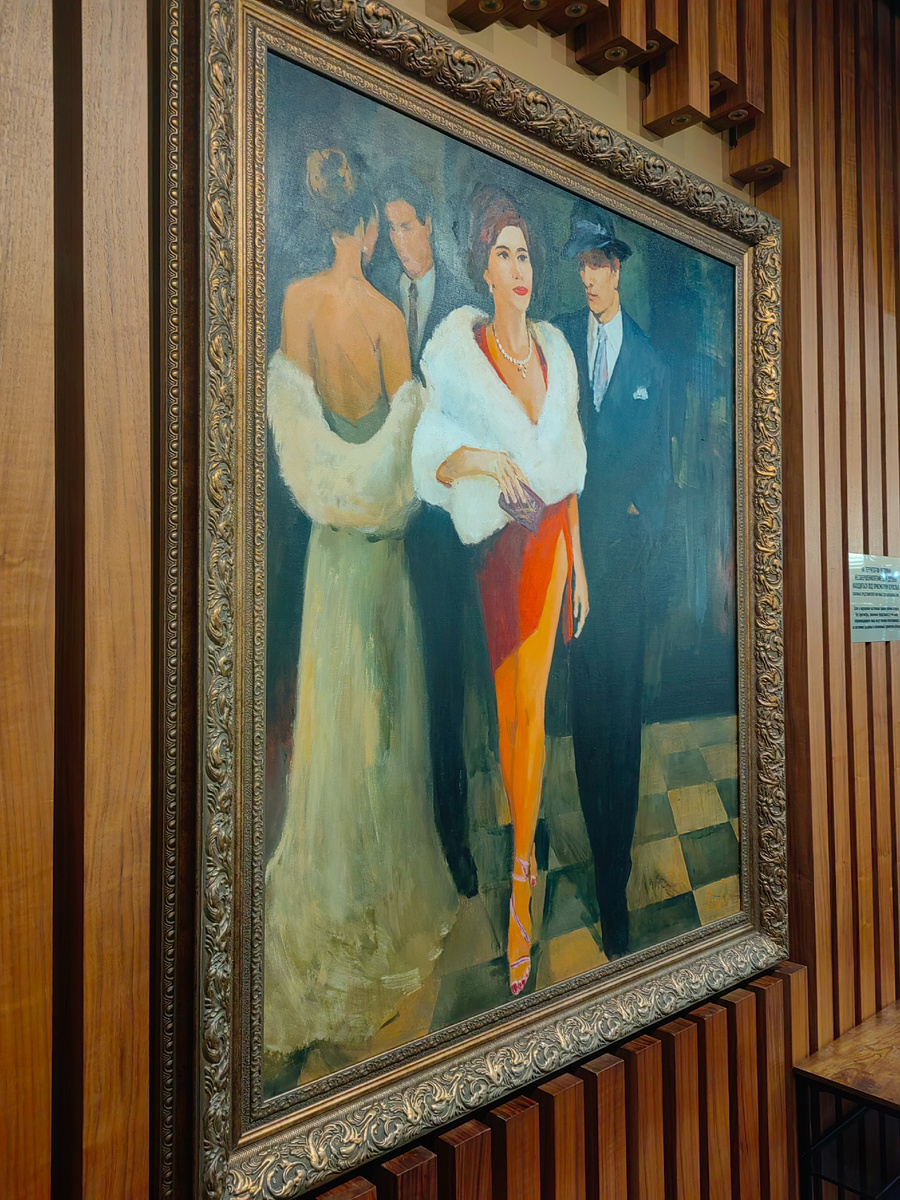 Красивое в ресторане Бахрома на Большевиков