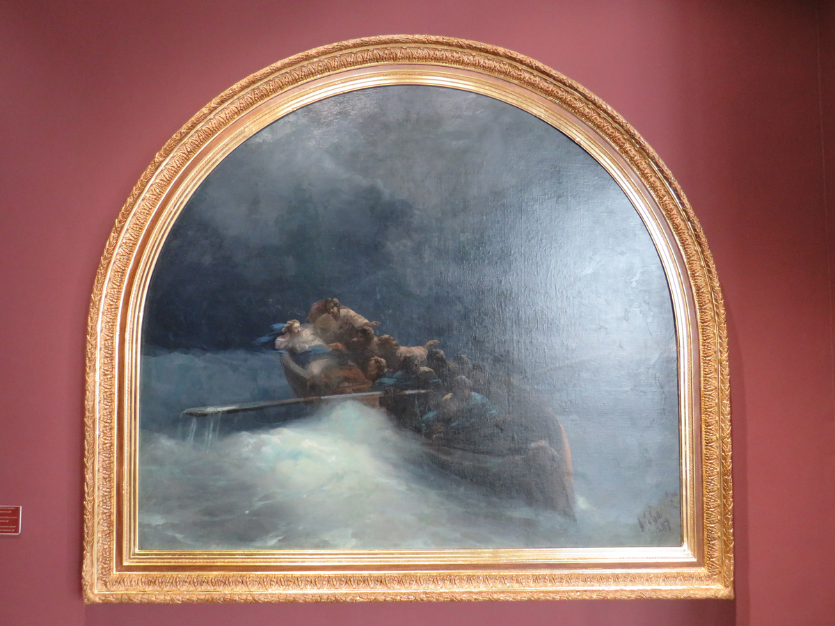 Картина Айвазовского в музее Дилижана