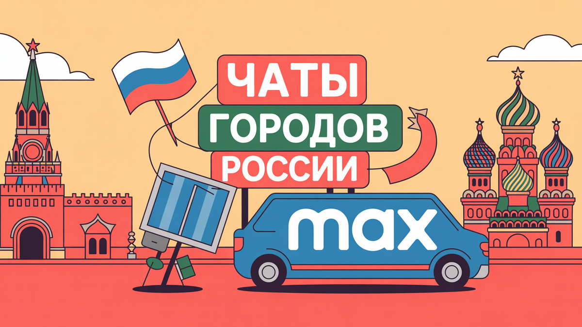 ЧАТЫ ГОРОДОВ РОССИИ в MAX