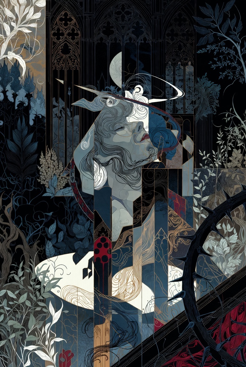 Спросила одну модную нейросеть, о чём проза Натальи Макеевой. Иллюстрацию, кстати, тоже нейросеть нарисовала… 