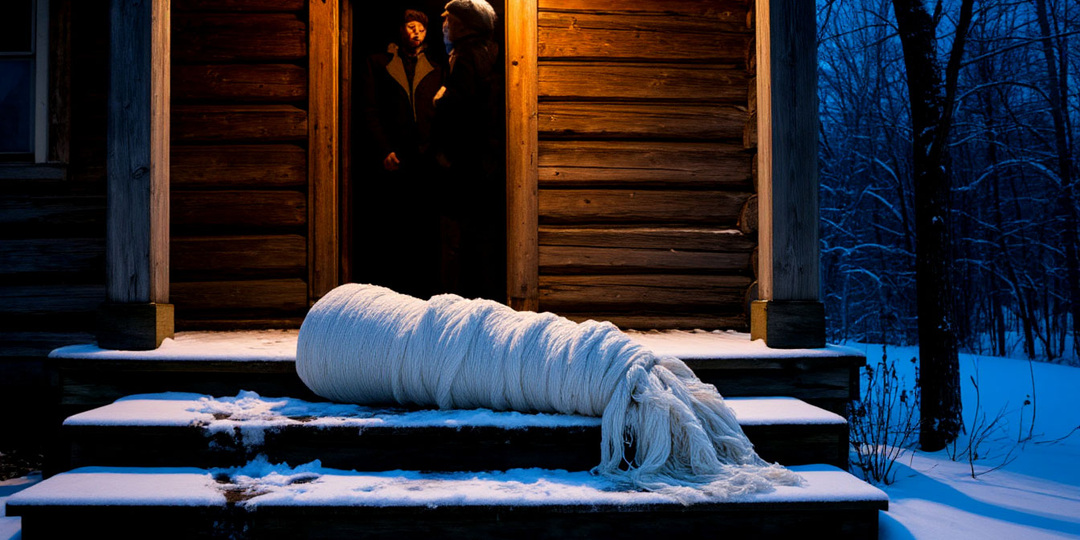 «Я забыл разрезать веревки в гробу». Ночью я услышал, как что-то ползет к моему порогу.