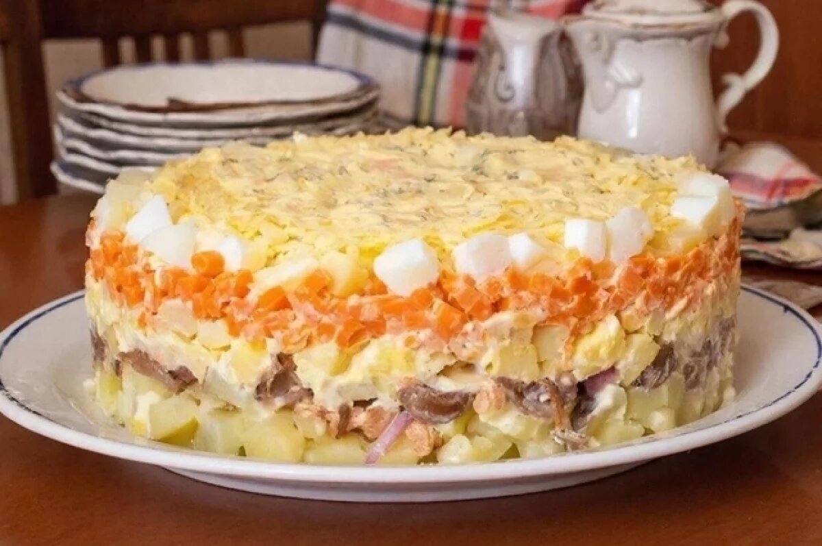    Классическая «Мимоза» — вкус детства