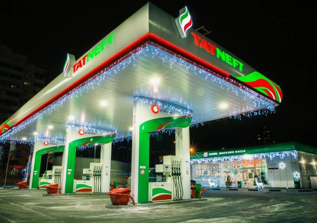 "Татнефть" имеет сеть АЗС в России и в Турции