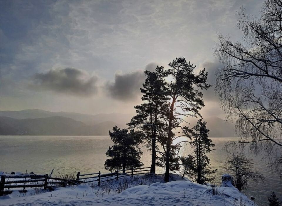    Заповедное село Яйлю зимой. Источник: Игорь Калмыков / t.me/altzap