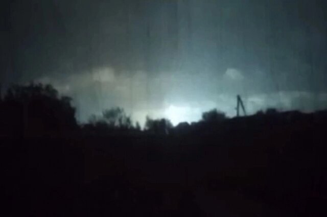    Фото: кадр видео/ Взрыв подстанции в Одессе