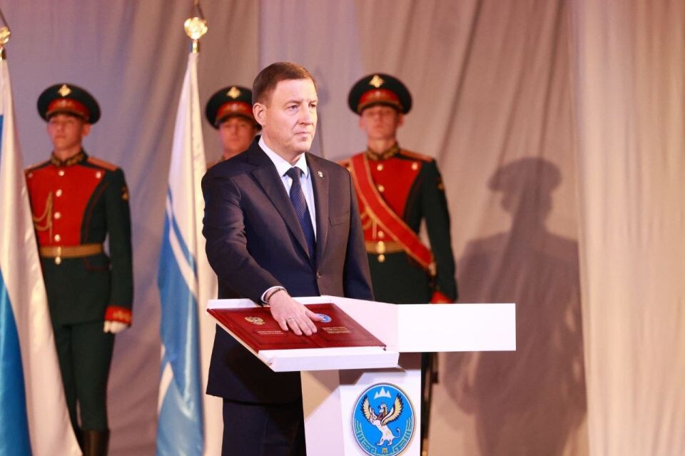    Инаугурация Андрея Турчака. Источник: Олег Укладов