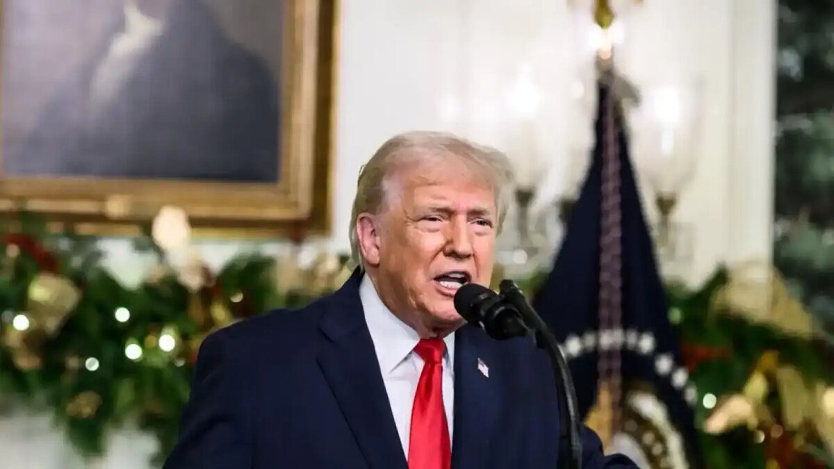    Президент США Дональд Трамп. © Википедия