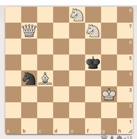 Гениальный мат с "тонким ходом", решит не каждый