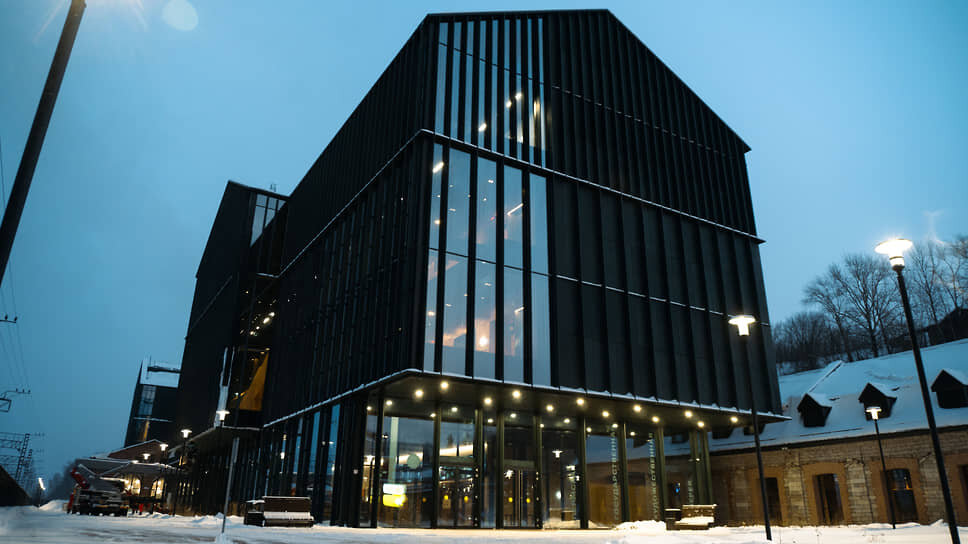 В новом здании Пермской художественной галереи начались экскурсии без экспонатов. Первым экспонатом является само здание галереи.📷Фото: Игнат Шелестовский