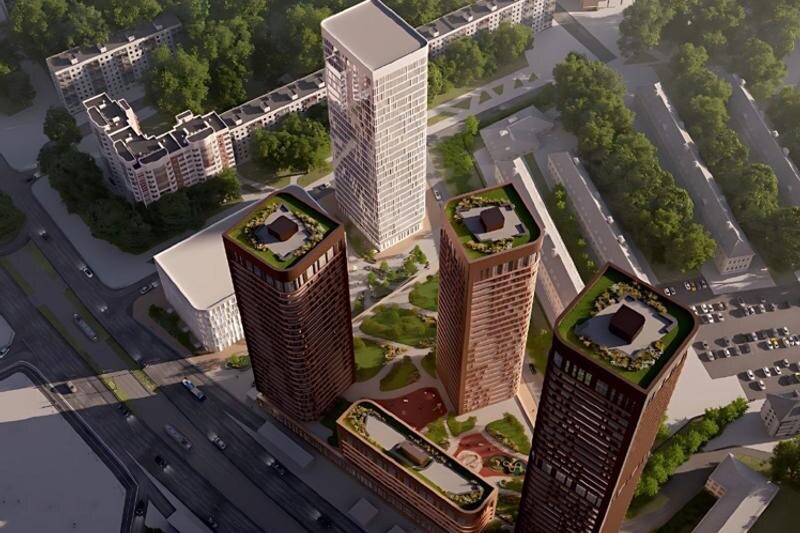    Рендер предоставлен пресс-службой «УГМК-Застройщик» / Рендер «Центрального»