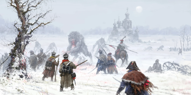 «Дорогая Элизабет». Источник: www.artstation.com/jakubrozalski