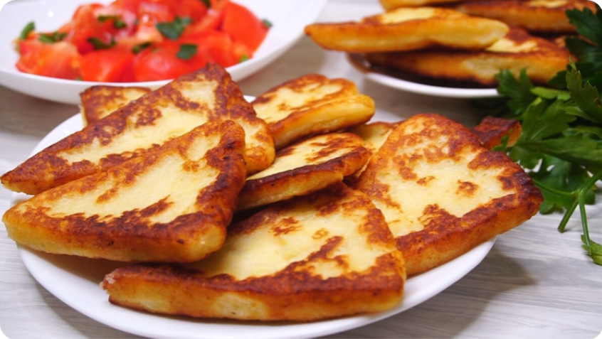 До чего же вкусны! Картофельные СКОНЫ. Эти нежные треугольники с румяной корочкой никого не оставят равнодушными...