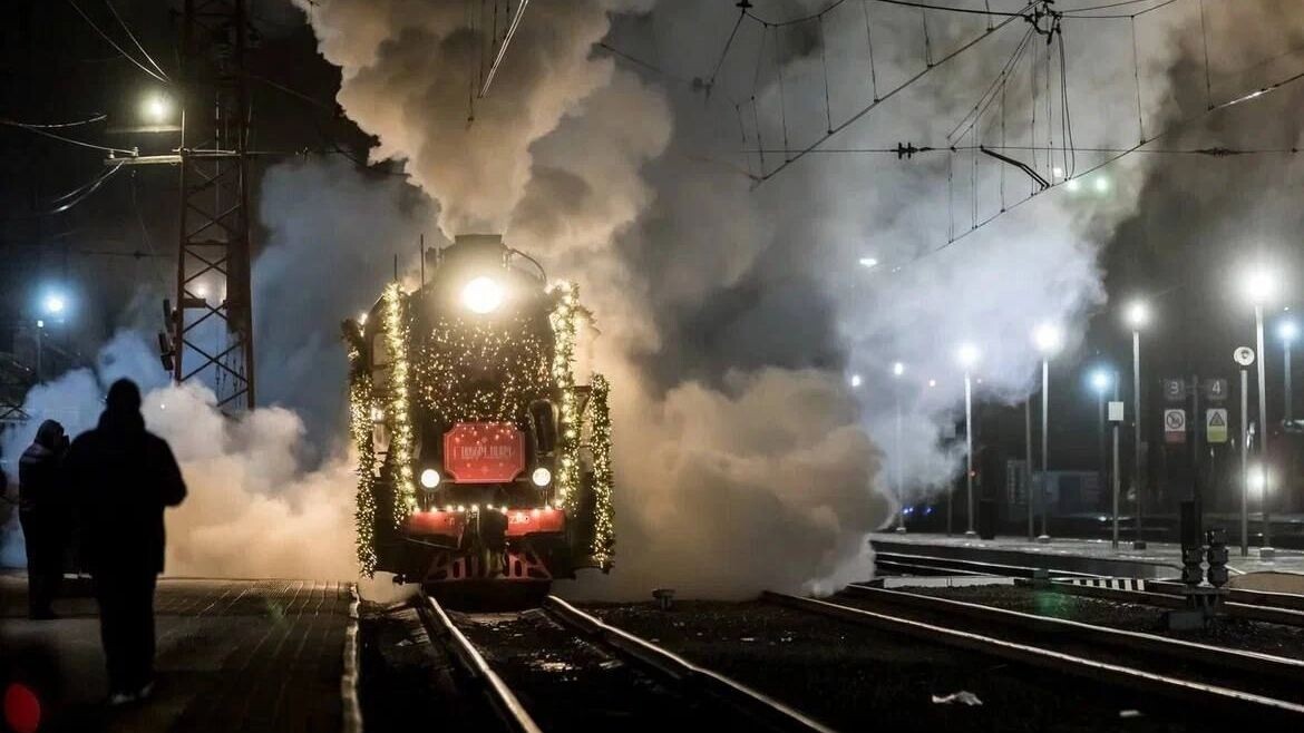    Дед Мороз приехал в Белгород   t.me/uvzd_segodnya