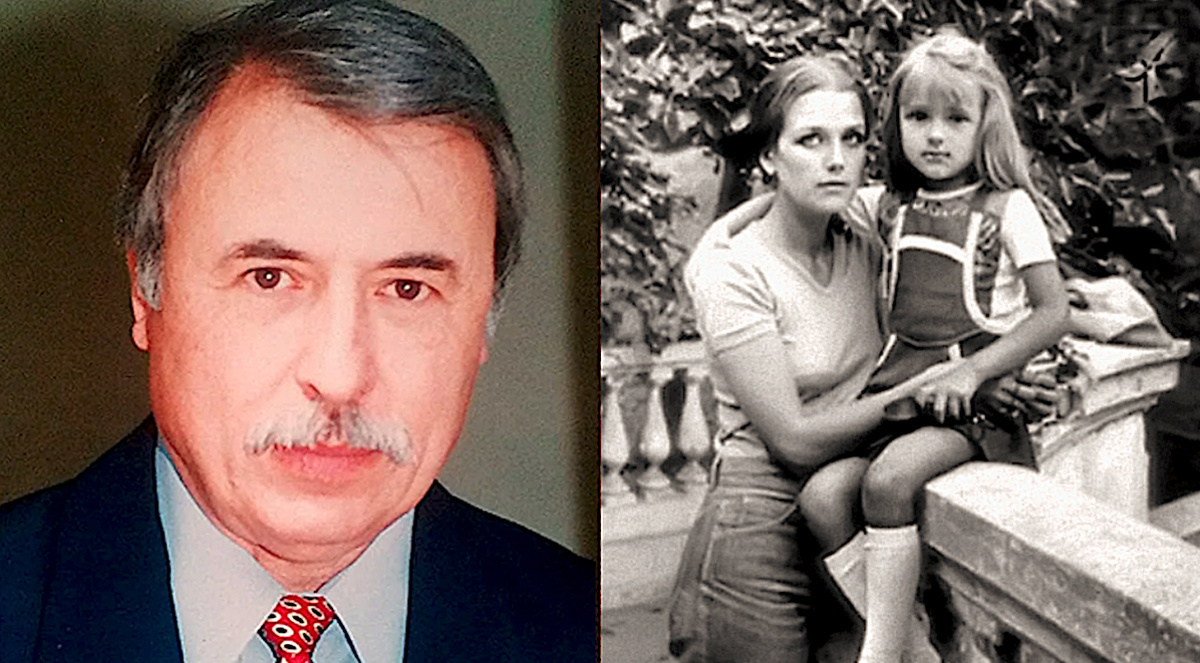 Бойко Гюров - первый официальный муж Ирины Алферовой и сама актриса и их дочерью Ксюшей