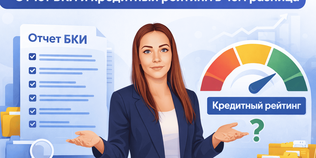 Бюро кредитных историй: чем отчет БКИ отличается от кредитного рейтинга