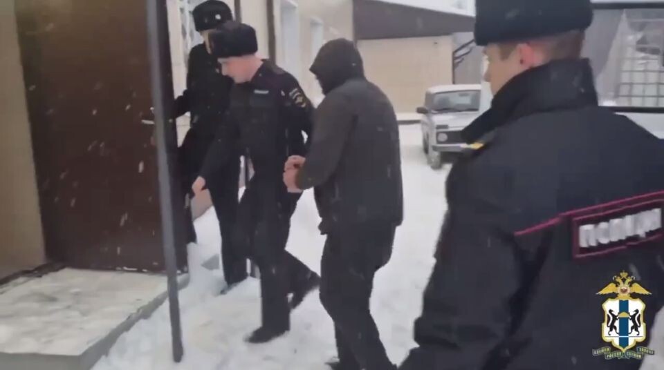    Задержанный водитель. Источник: t.me/mvd_54