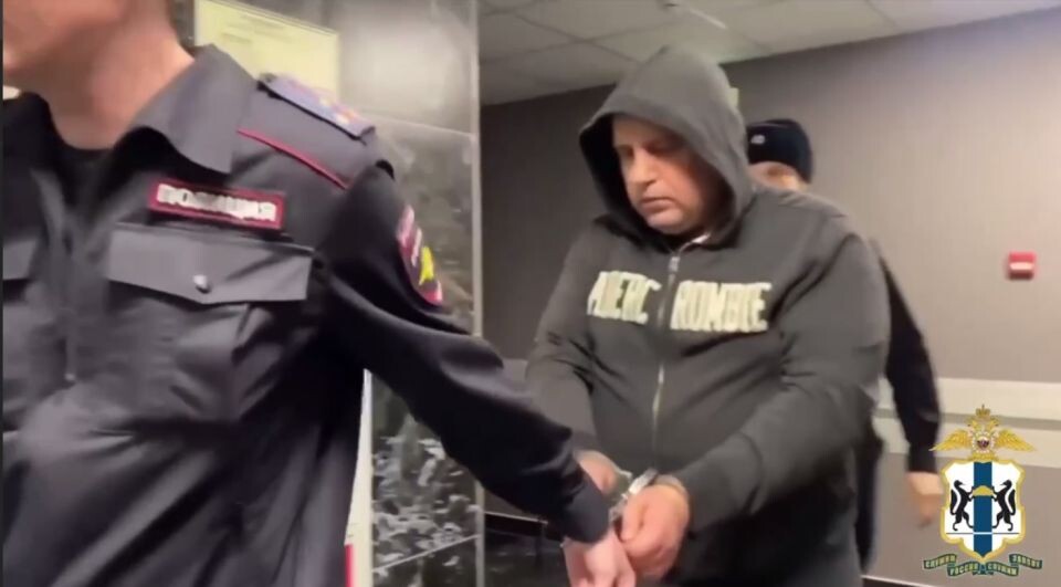    Задержанный водитель. Источник: t.me/mvd_54