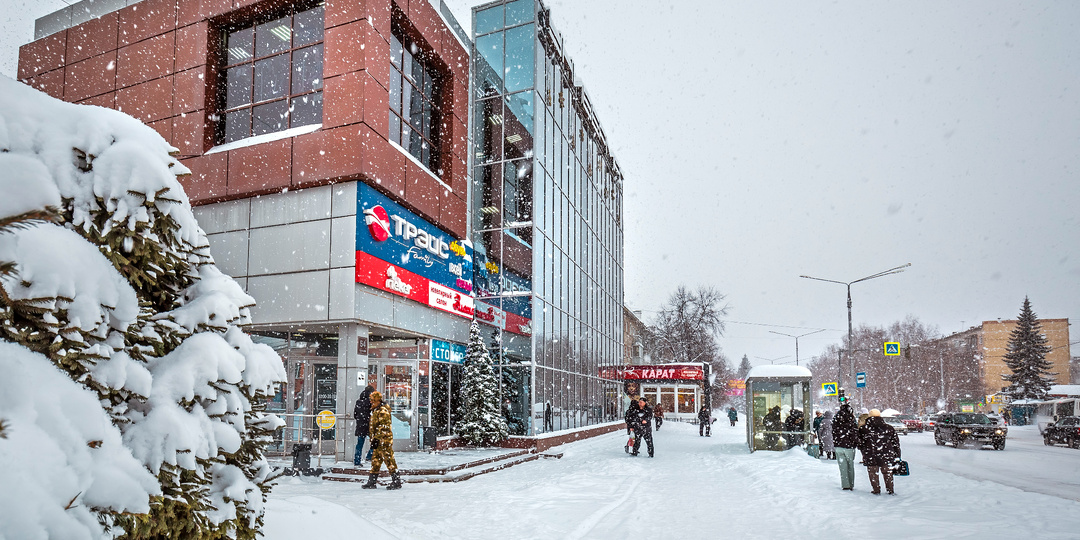 Бердск накануне Нового года. 20 декабря 2025.