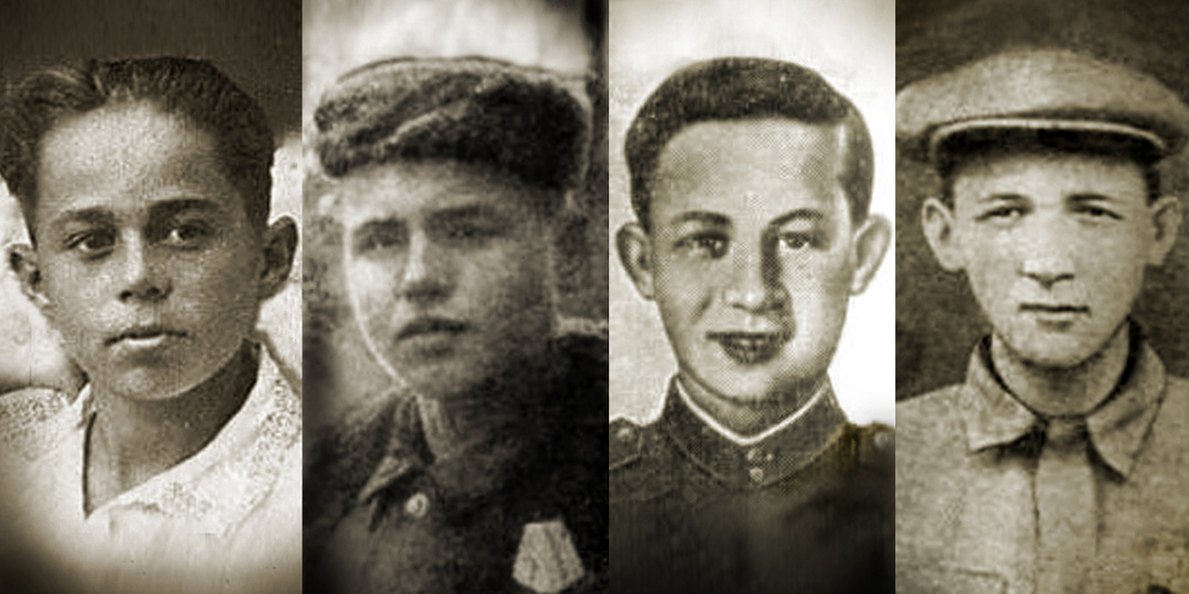 Пионеры-герои. Часть 1. Володя Дубинин, Лёня Голиков, Боря Цариков, Саша Чекалин