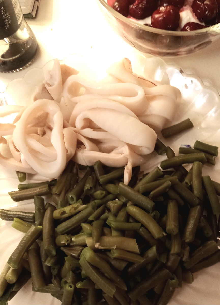 Вот такой получился ужин