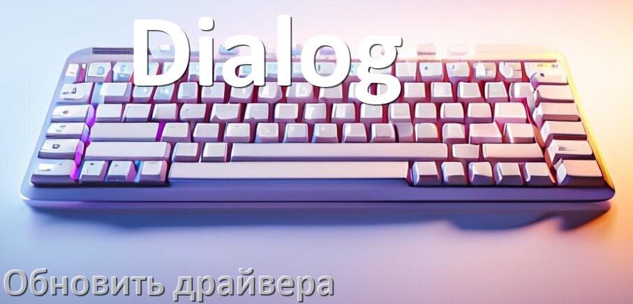 
Как обновить драйвер клавиатуры Dialog и установить в Windows 10 и 11