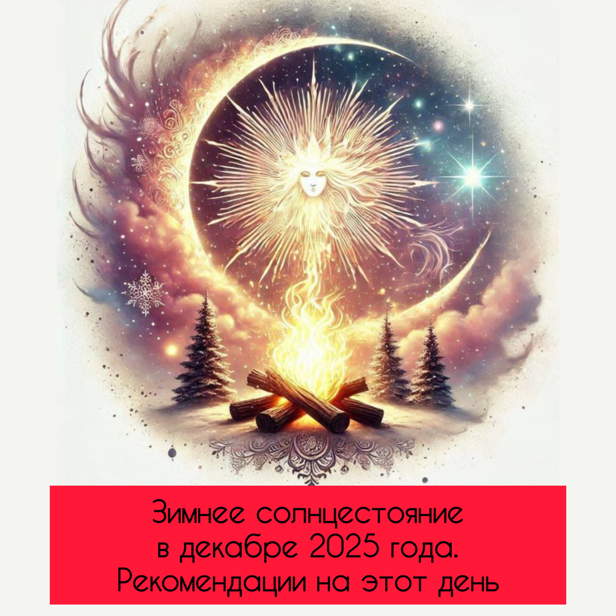 ✨Зимнее солнцестояние в декабре 2025 года.

Рекомендации на этот день✨