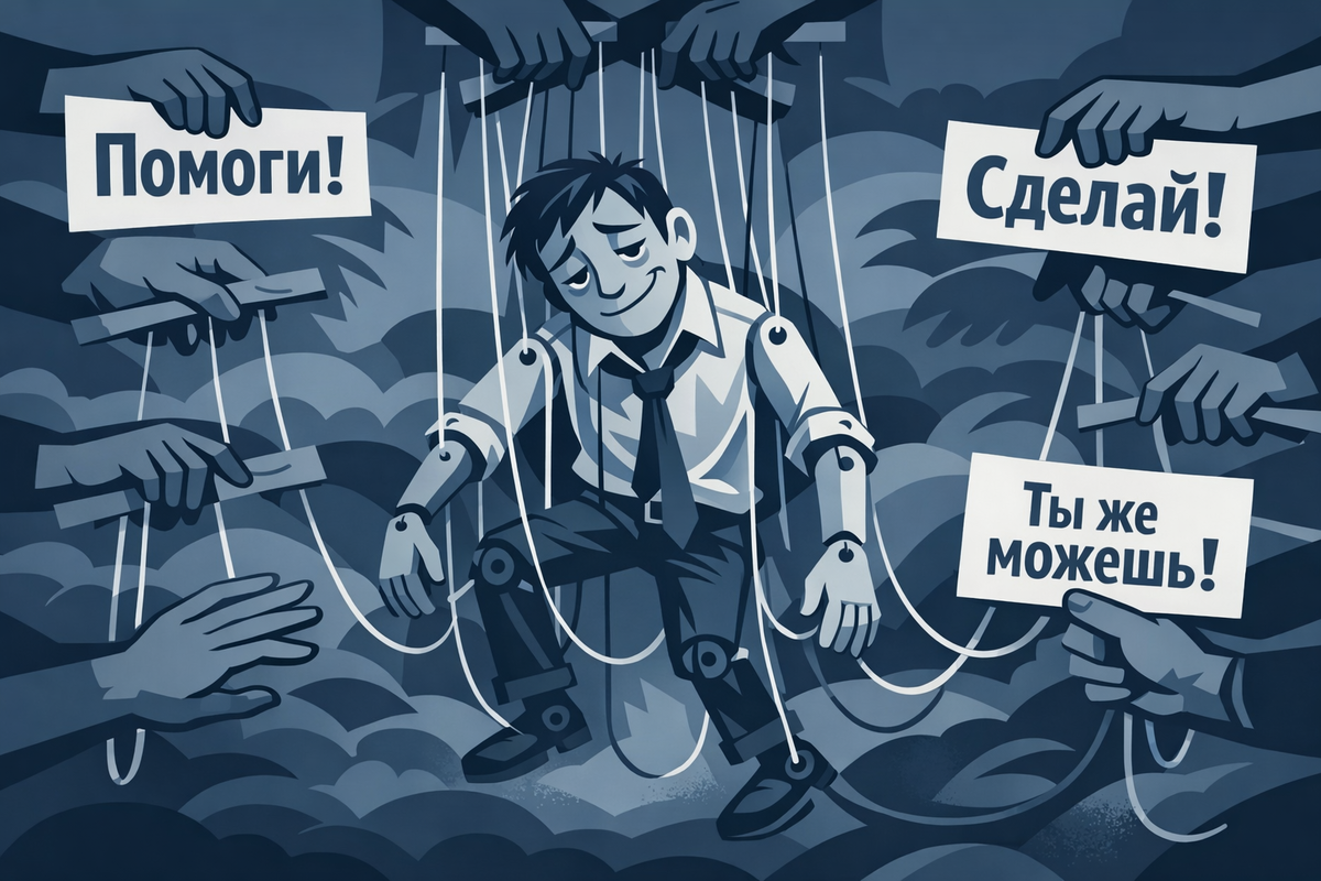 Страх сказать "НЕТ" делает Вас марионеткой в чужих руках