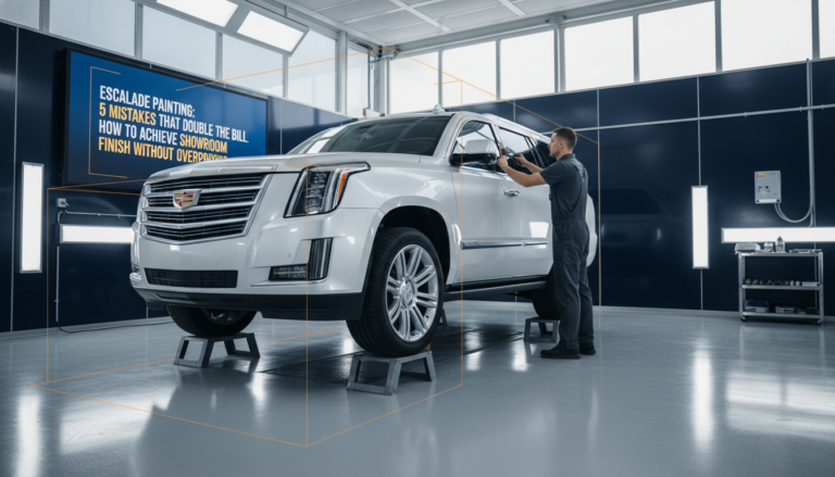    Покраска Escalade: 5 ошибок, которые удваивают счёт — как сделать как в салоне и не переплатить lucky247187Q