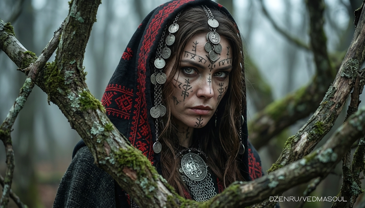 © Авторское изображение @vedmasoul. Cгенерировано ИИ. Гадание, расклад, ритуал