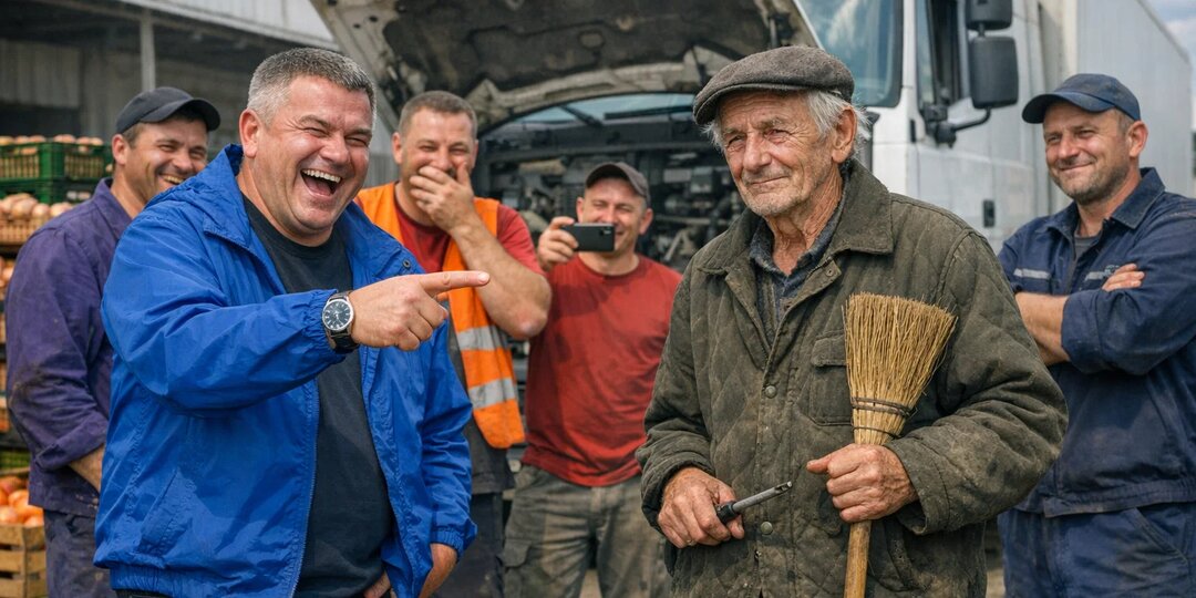 «Исправь — и машина твоя», — директор смеялся над уборщиком. Через минуту смеяться перестали все