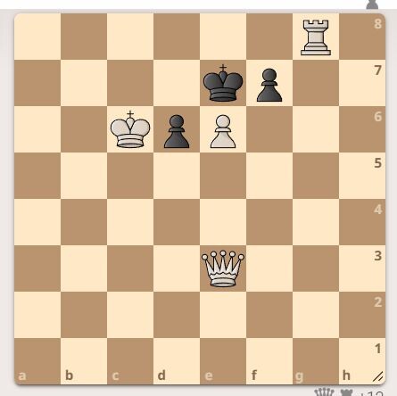 Хитрый мат в 2 хода против 2 черных пешек, решают единицы