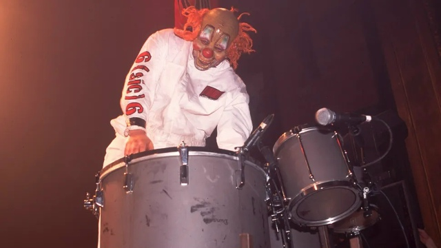 Шон «Клоун» Крэйэн на сцене с Slipknot в 2000 году (Фото: Paul Natkin/Getty Images)