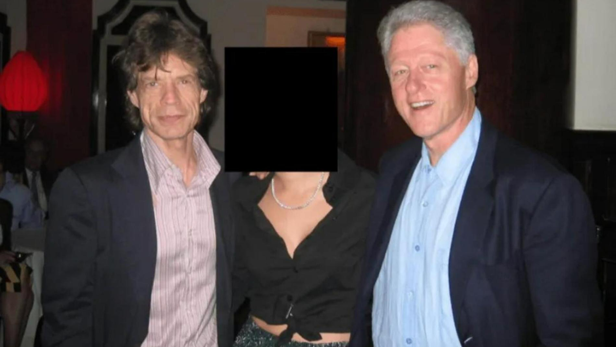    Билл Клинтон и Мик Джаггер. Фото: U.S. Justice Department